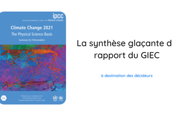 Résumé 2021 du GIEC à destination des décideurs : une synthèse glaçante sur le réchauffement climatique